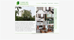 Desktop Screenshot of chiangmaimansion.com